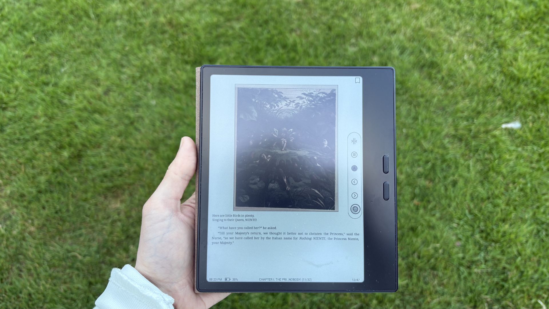 BOOX Go Colour Gen 2 eReader showing the colour screen