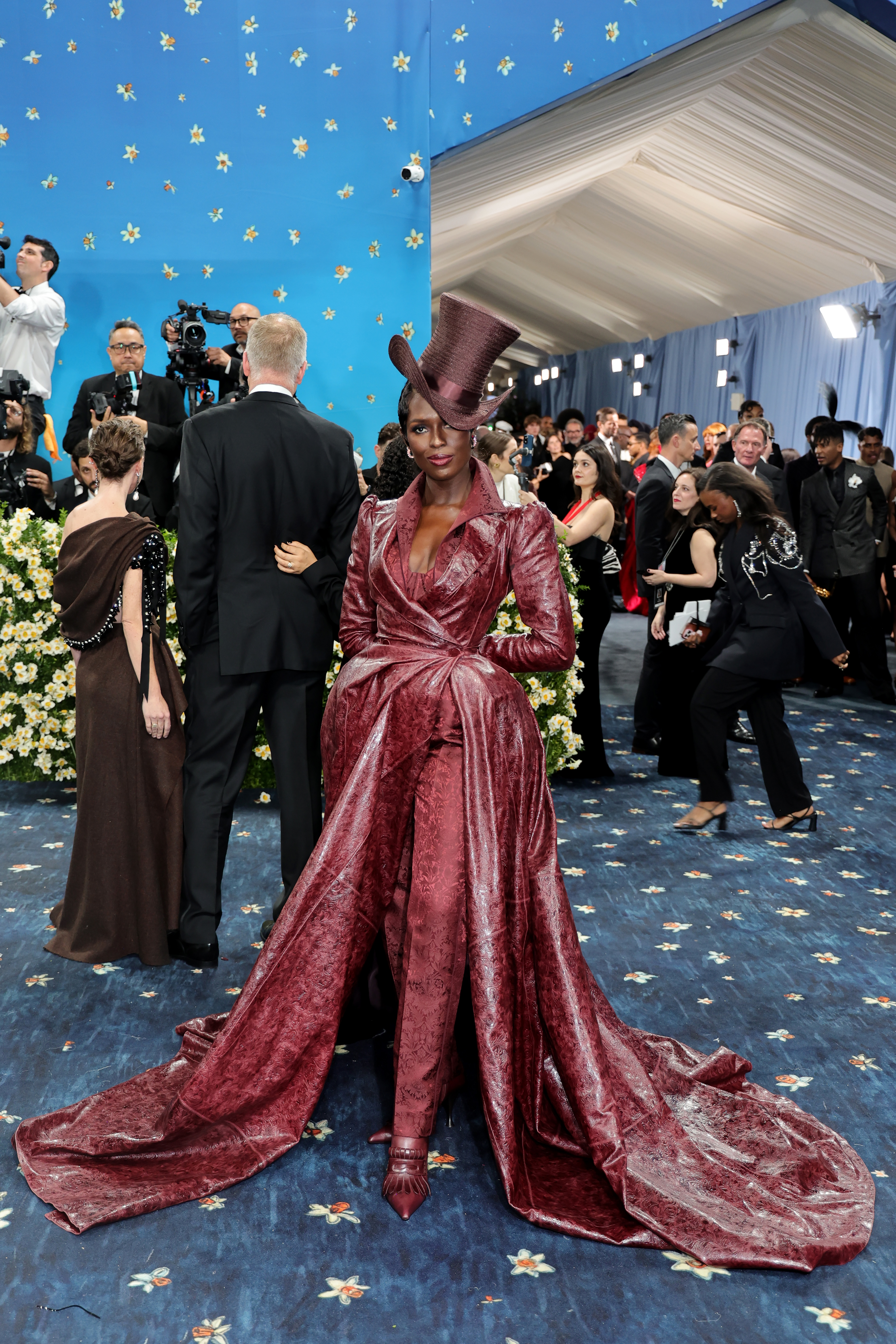 Jodie Turner-Smith attends the 2025 Met Gala Celebrating "Superfine: Tailoring Black Style" at Metropolitan Museum of Art on May 05, 2025 in New York City. (Photo by Savion Washington/Getty Images)