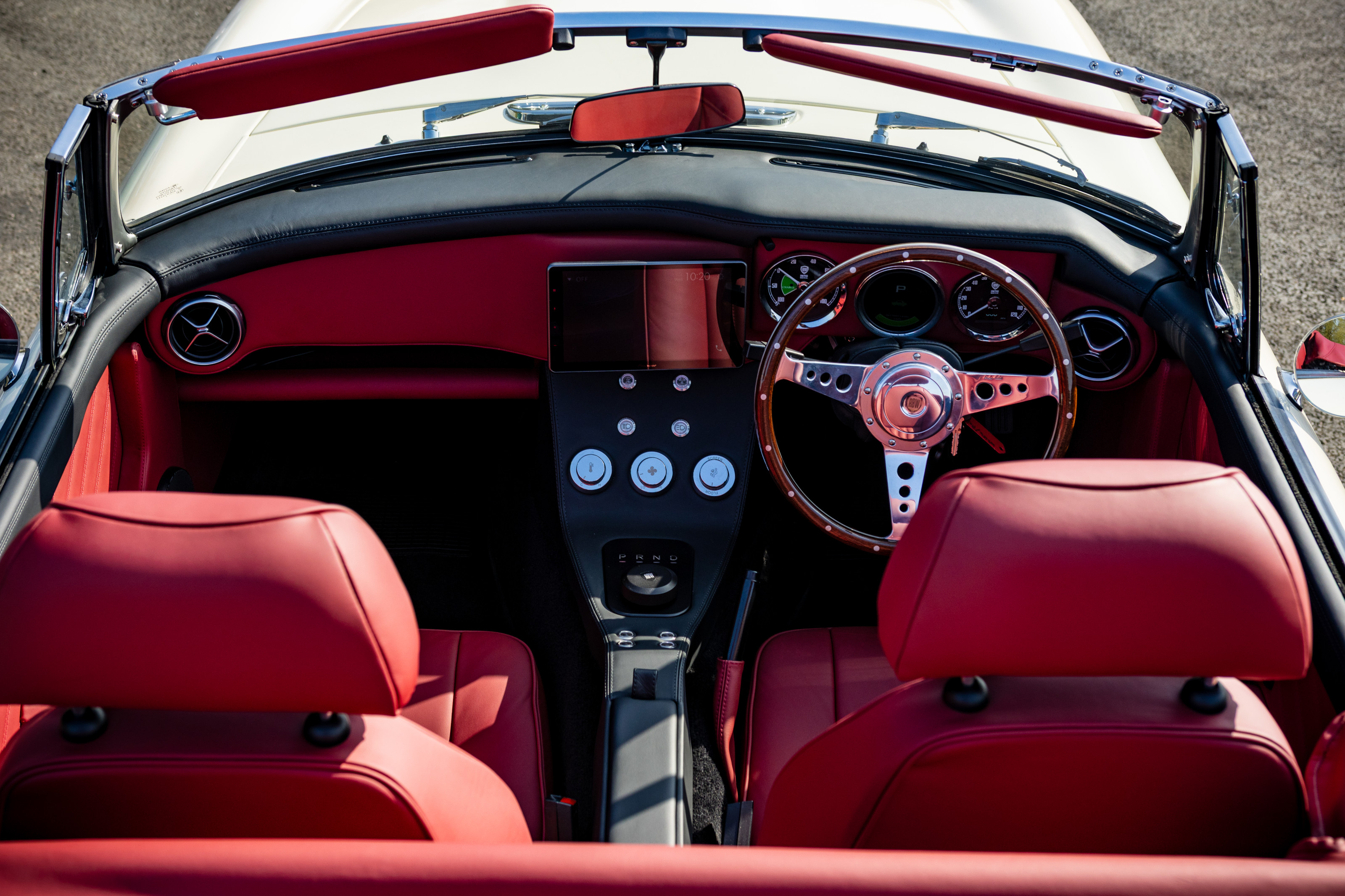Another example of the RBW Roadster&#039;s bespoke interior