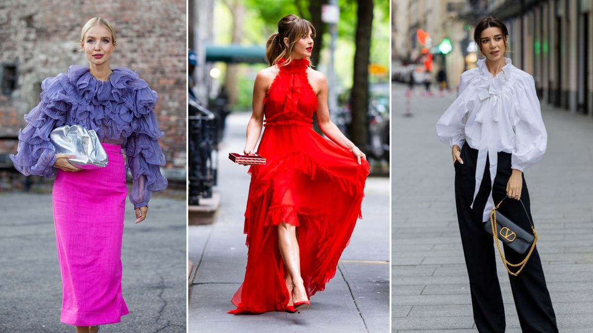 How to wear ruffles for all occasions according to a style expert