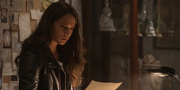 Alicia Vikander in Tomb Raider