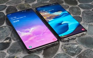 The Galaxy S10 Plus and S10