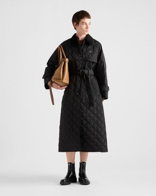 Lightweight Re-Nylon Trench Coat