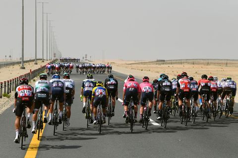 UAE Tour: Mathieu van der Poel wins stage 1  Cyclingnews