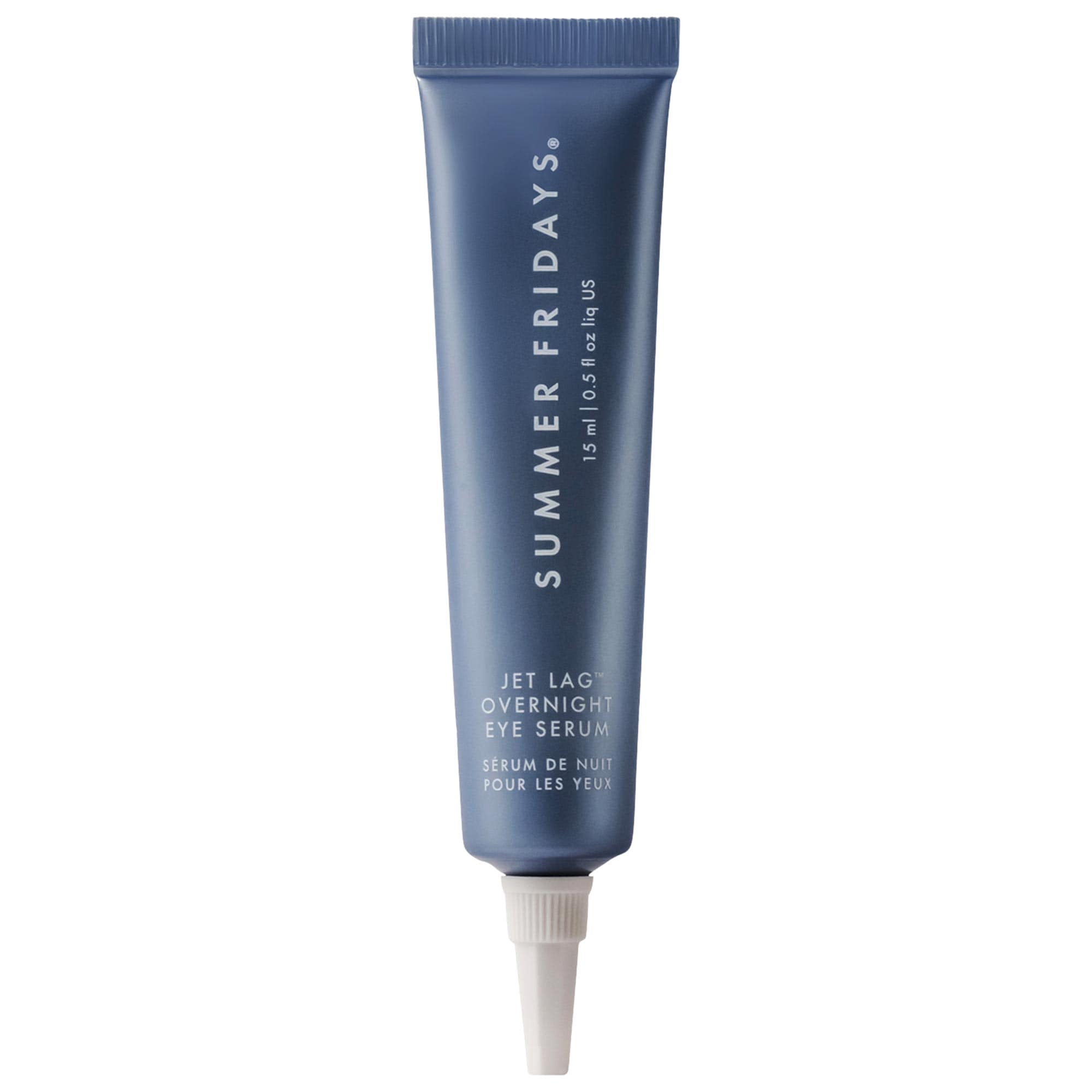 Jet Lag Overnight Eye Serum for Fine Lines &amp;amp; Wrinkles With Gentle Retinol Blend