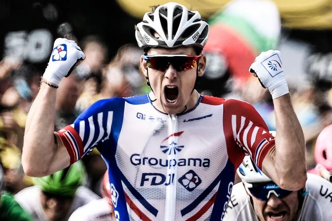 Arnaud Demare wins stage 18 at the Tour de France