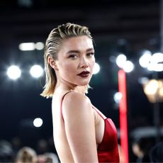 Florence Pugh attends the 2022 Fashion Awards