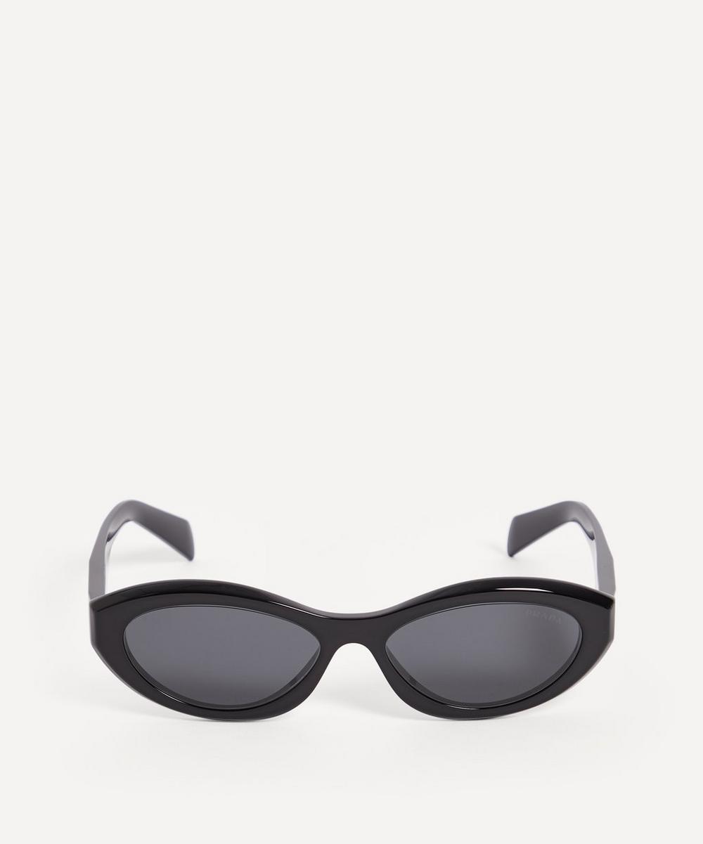 Oval Acetate Sunglasses
