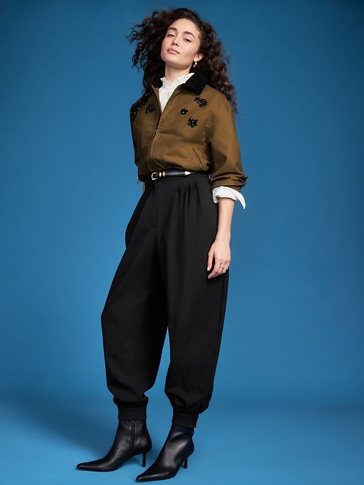 Old Navy X Altuzarra Extra High-Waisted Balloon Trouser Pants