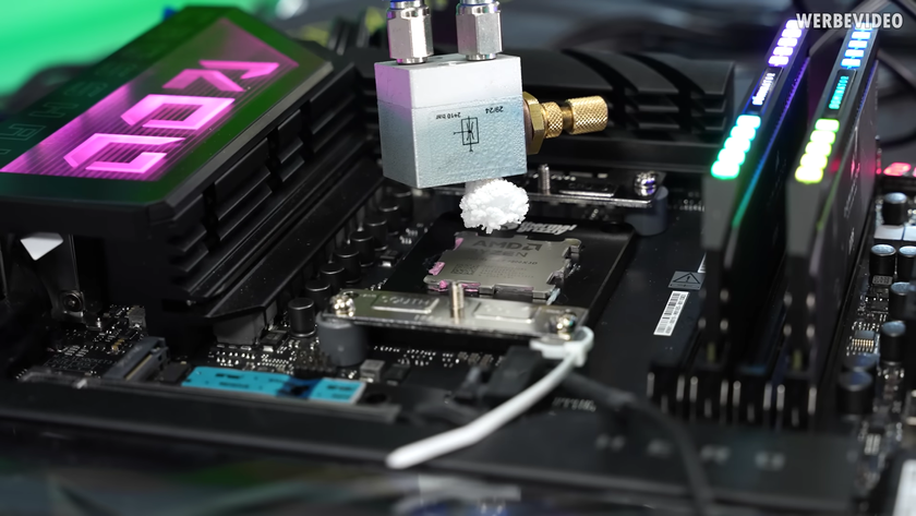 Der8auer Spray Cooling 9800X3D test