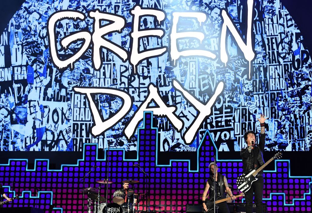 Green Day performing in 2017.