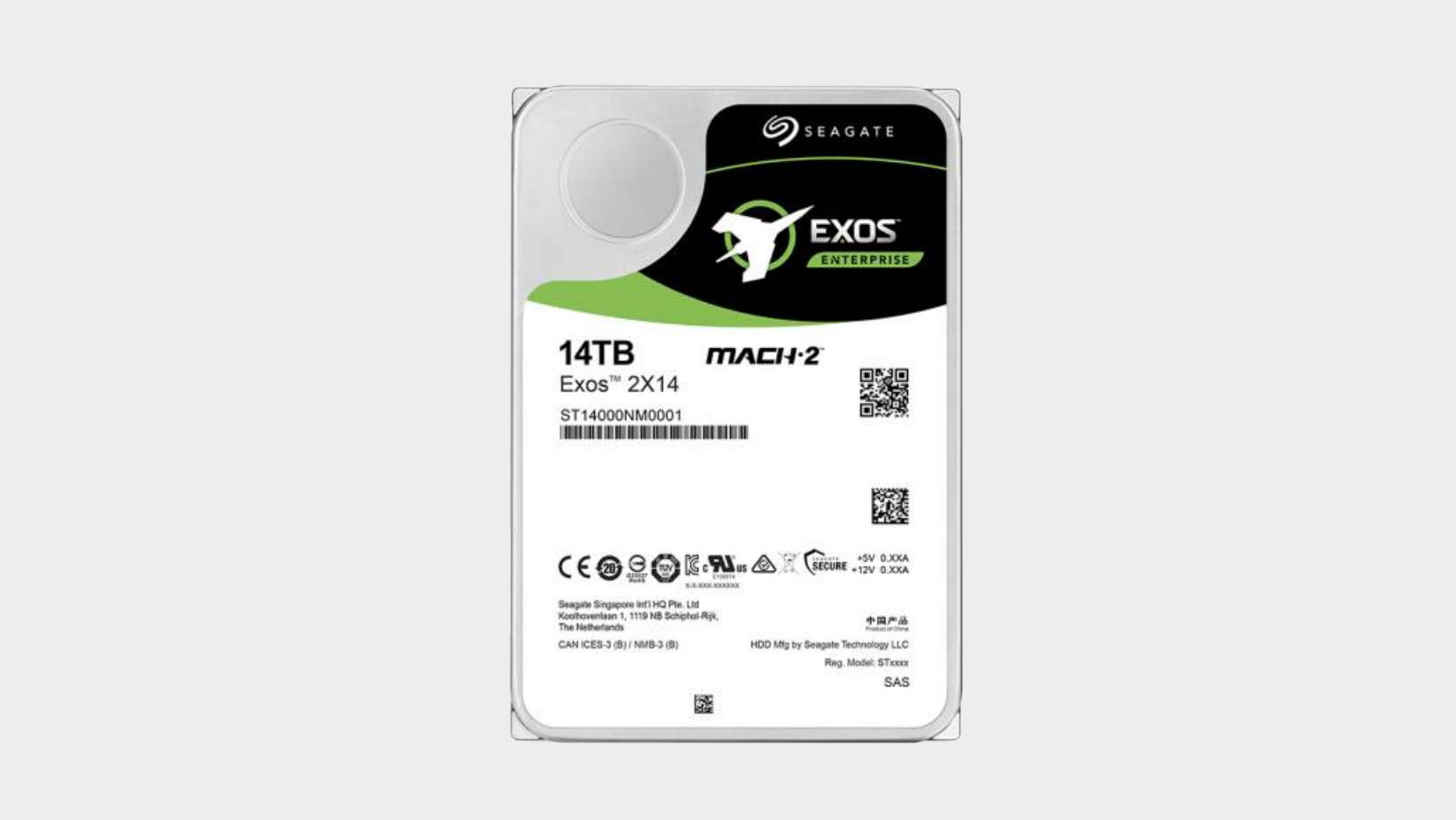 Seagate Exos 2X14 Mach.2 hard drive