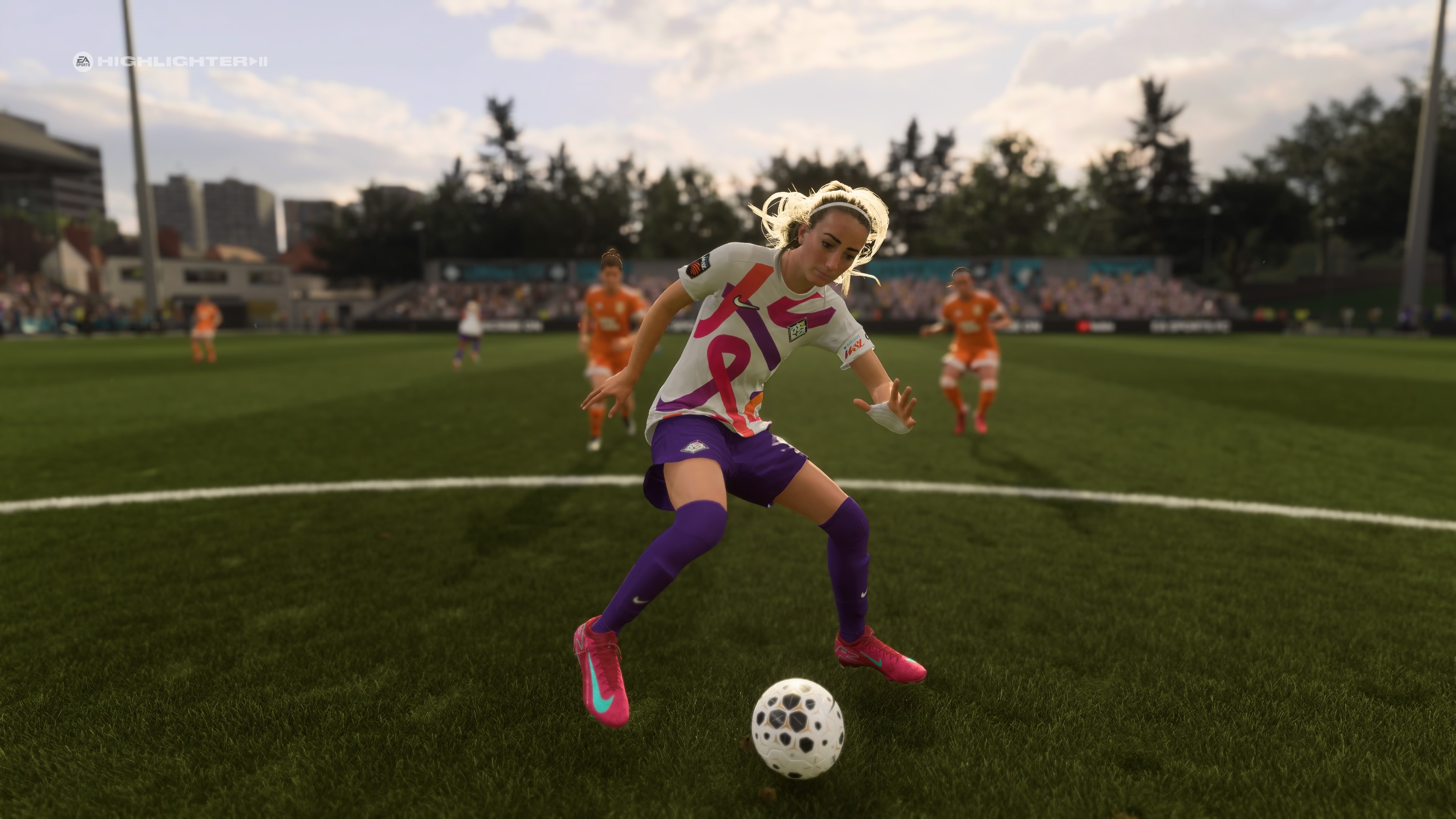 London City Lionesses striker Kosovare Asllani in FC 26