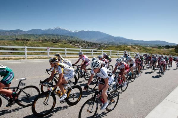 Another scenic climb for the women.