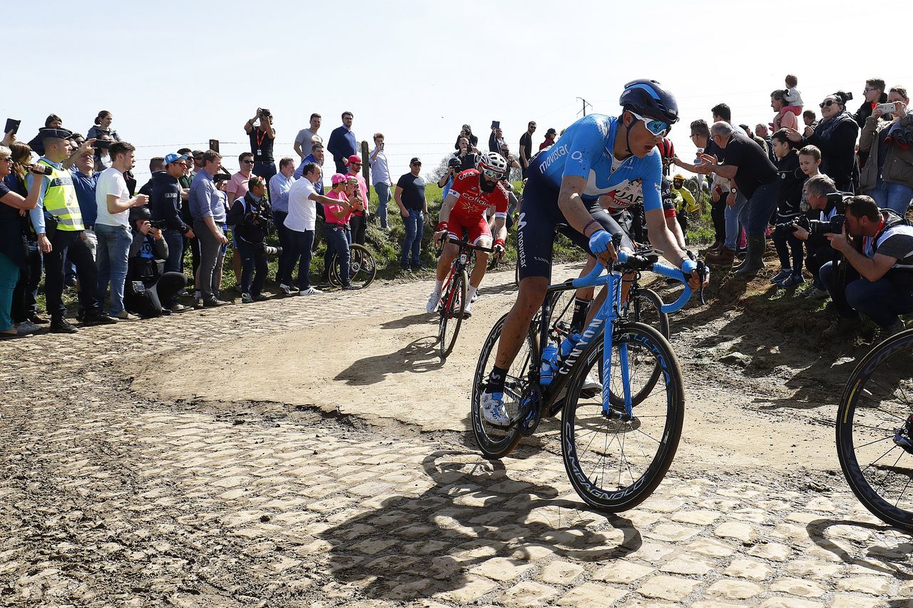 Marc Soler (Movistar) in Paris-Roubaix
