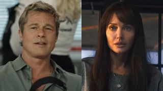 Brad Pitt in F1 and Angelina Jolie in Those Who Wish Me Dead.