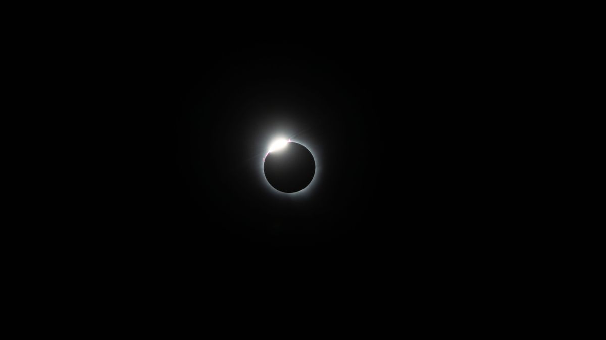 I proposed under the diamond ring of the 2024 total solar eclipse | Space