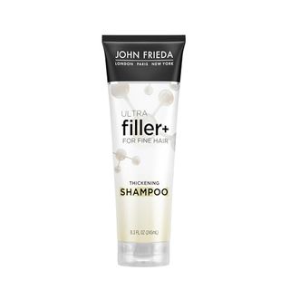 John Frieda Ultrafiller+ Thickening Shampoo, Thickening Shampoo, Thickening Shampoo with Biotin and Hyaluronic Acid, 8.3 Oz