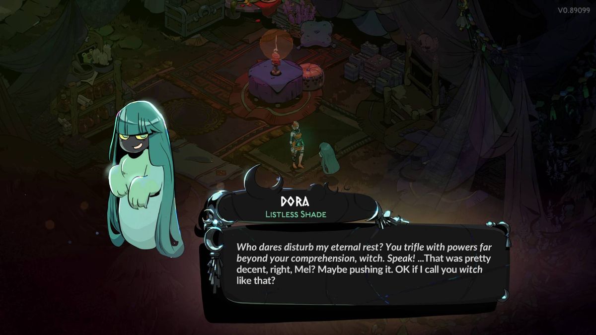 Hades 2 characters shade Dora