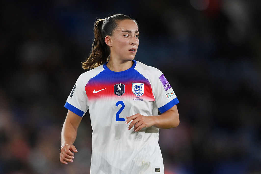 Maya Le Tissier in action for England