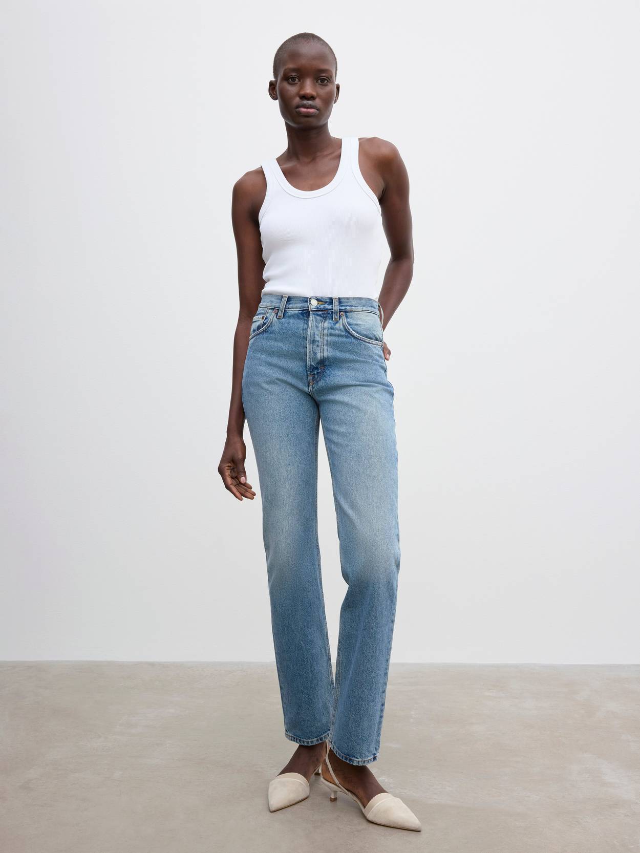 Straight Leg Denim