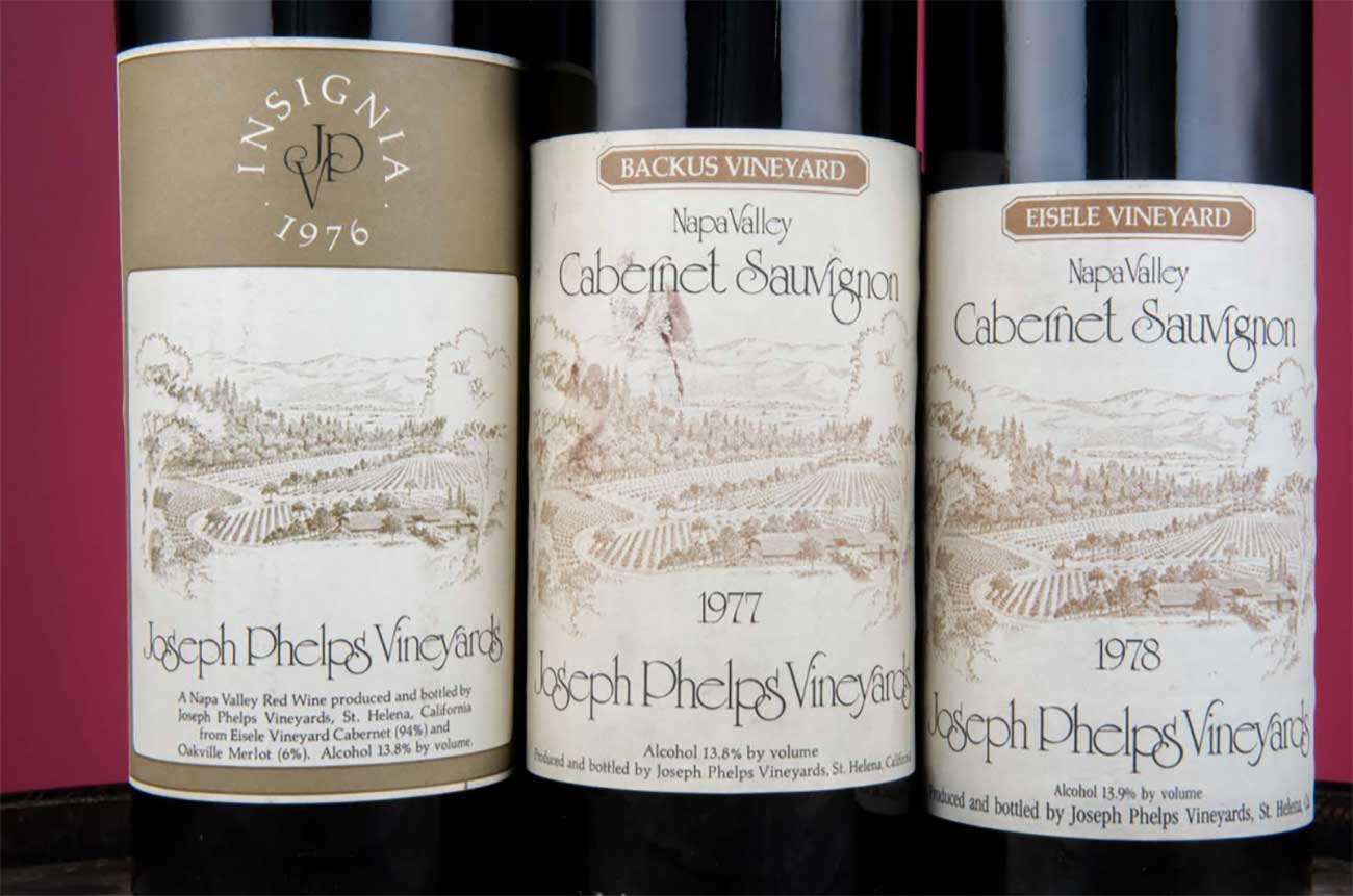 Joseph Phelps private cellar
