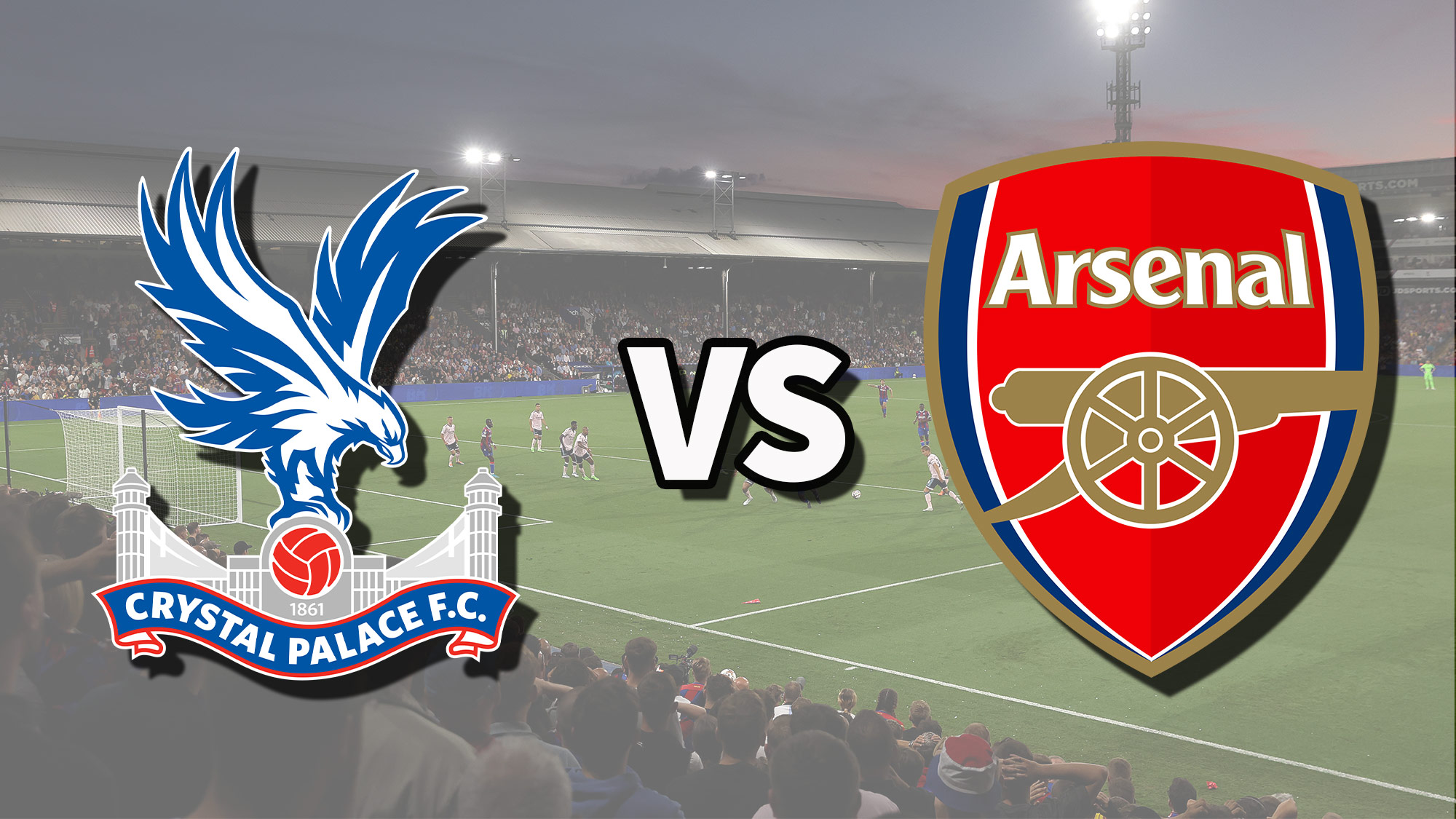 Live Commentary - Crystal Palace vs Arsenal - 21 Aug 2023