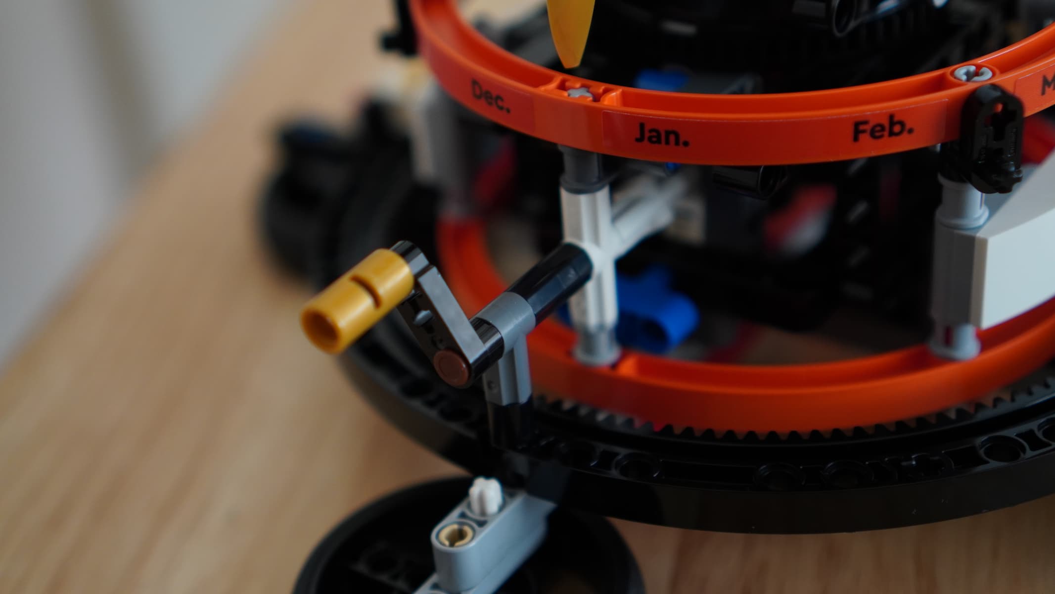 Lego Technic Planet Earth and Moon in Orbit