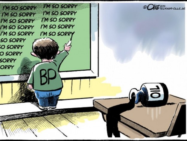 BP's endless apology