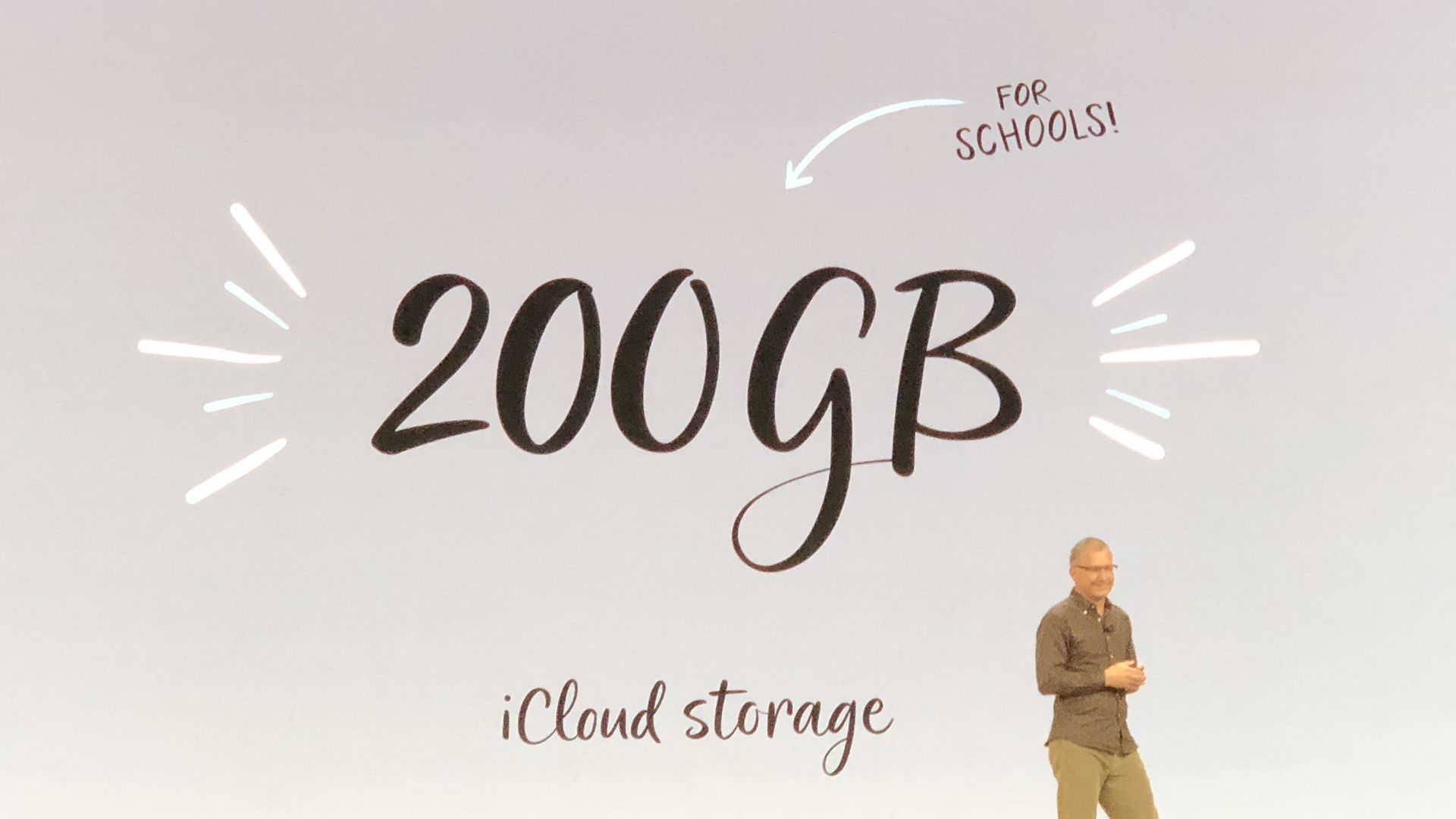 Apple just massively upgraded free iCloud storage from 5GB to 200GB