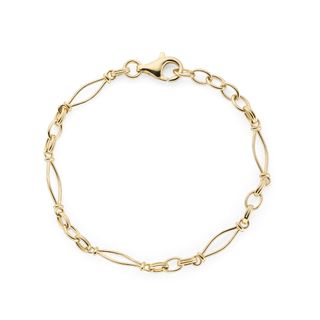 Vintage Link Gold Chain Bracelet