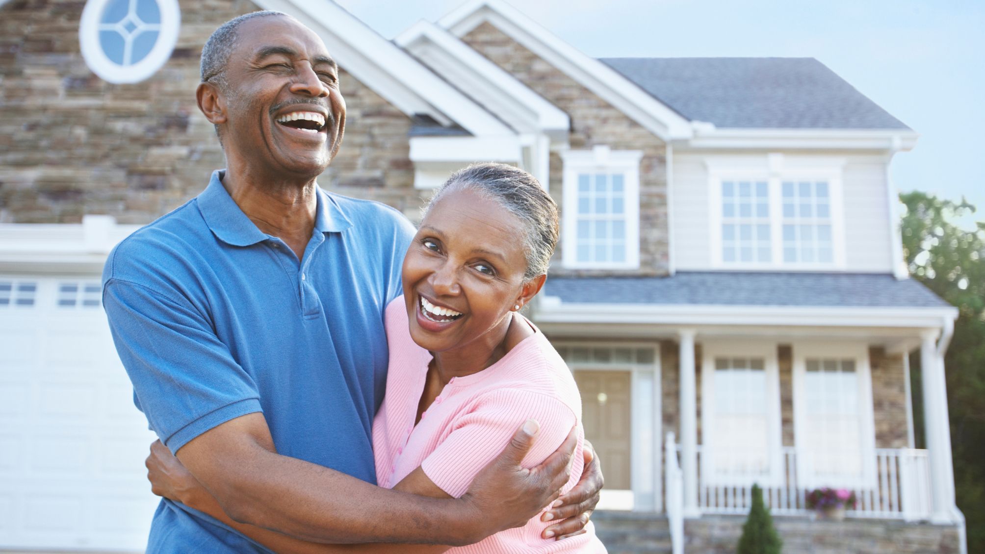 Happy home owners