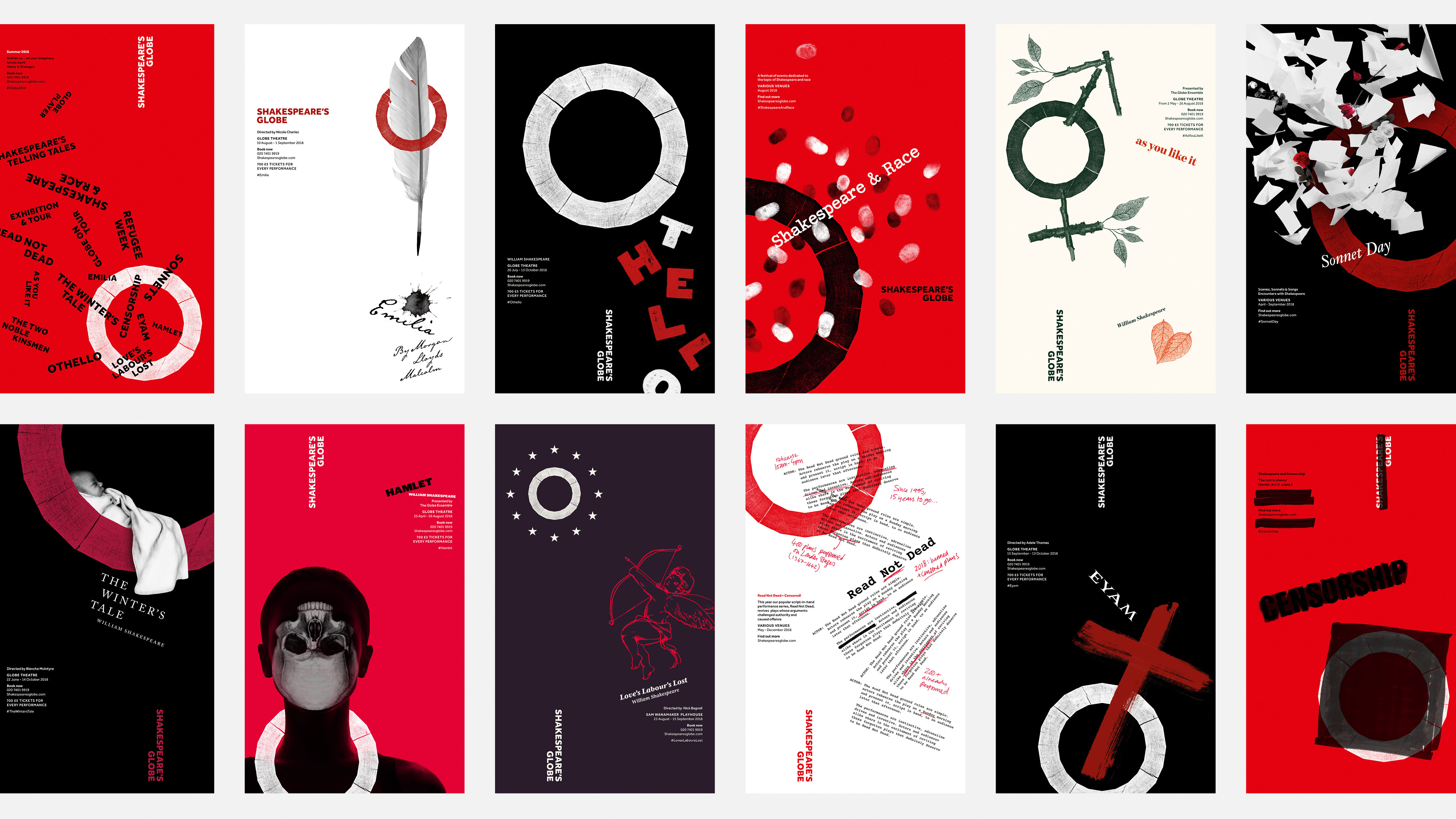 Superunion design for Shakespeare's Globe in 2018