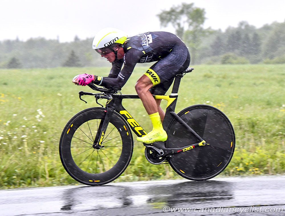 Taylor Eisenhart (Holowesko / Citadel p/b Hincapie Sportswear) 2nd on stage