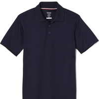 French Toast Boys' Short Sleeve Moisture Wicking Stretch Sport Polo Shirt | Was $20, now $8.99 at Amazon
