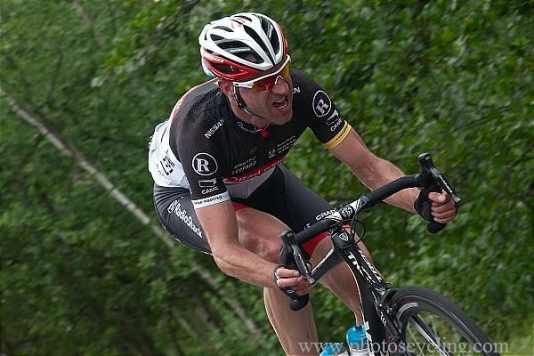 Jens Voigt (RadioShack-Nissan) on the attack