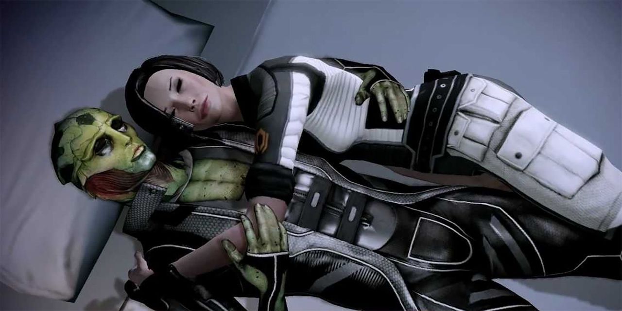 Mass Effect Normany bedroom