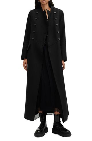 Blaize Longline Wool Blend Coat