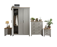 GFW Lancaster 4 Piece Bedroom Set Grey:&nbsp;was £449, now £349 at B&amp;Q (save £100)