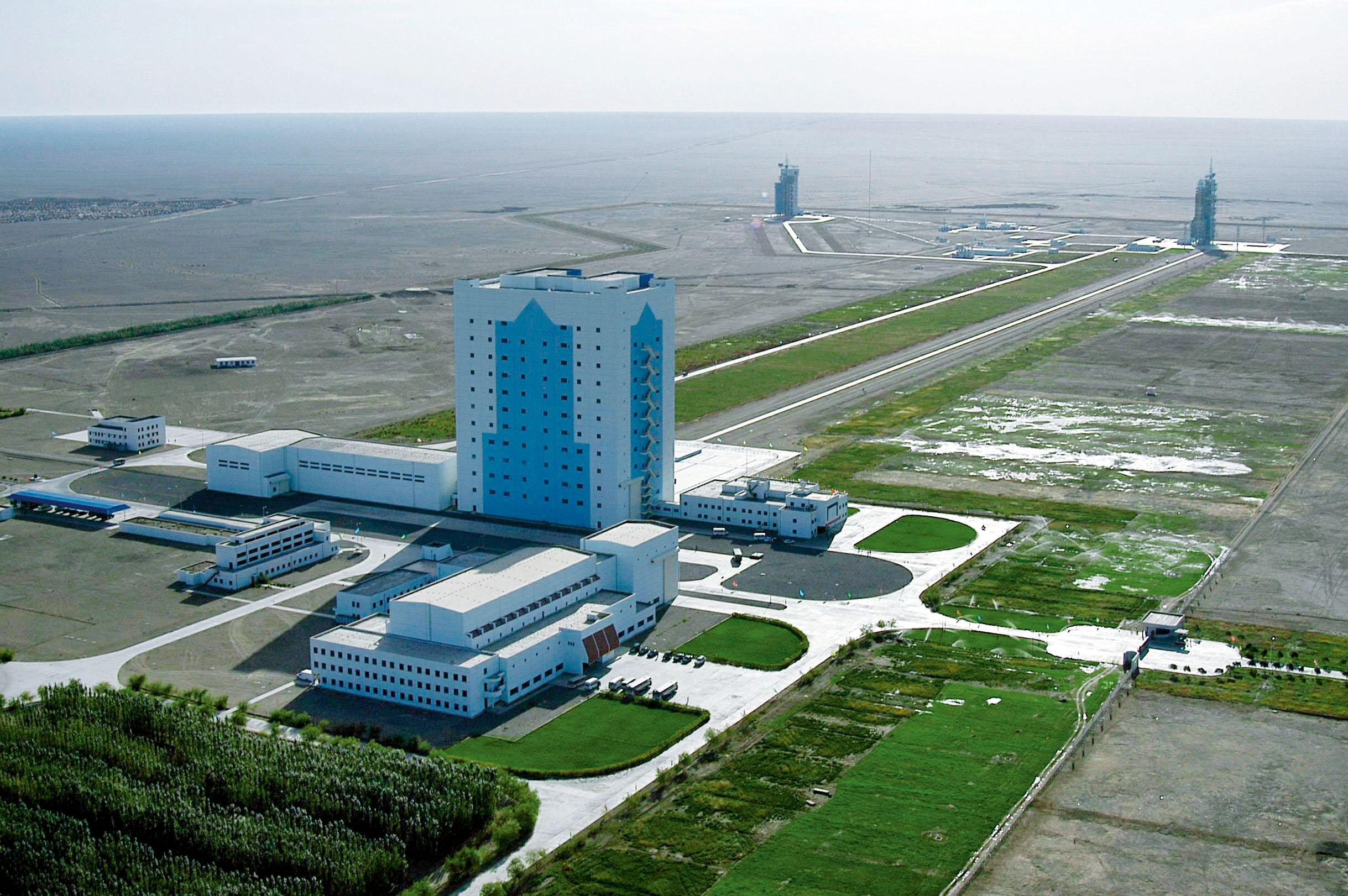 Jiuquan Satellite Launch Center, Inner Mongolia, from The Atlas of Space Rocket Launch Sites