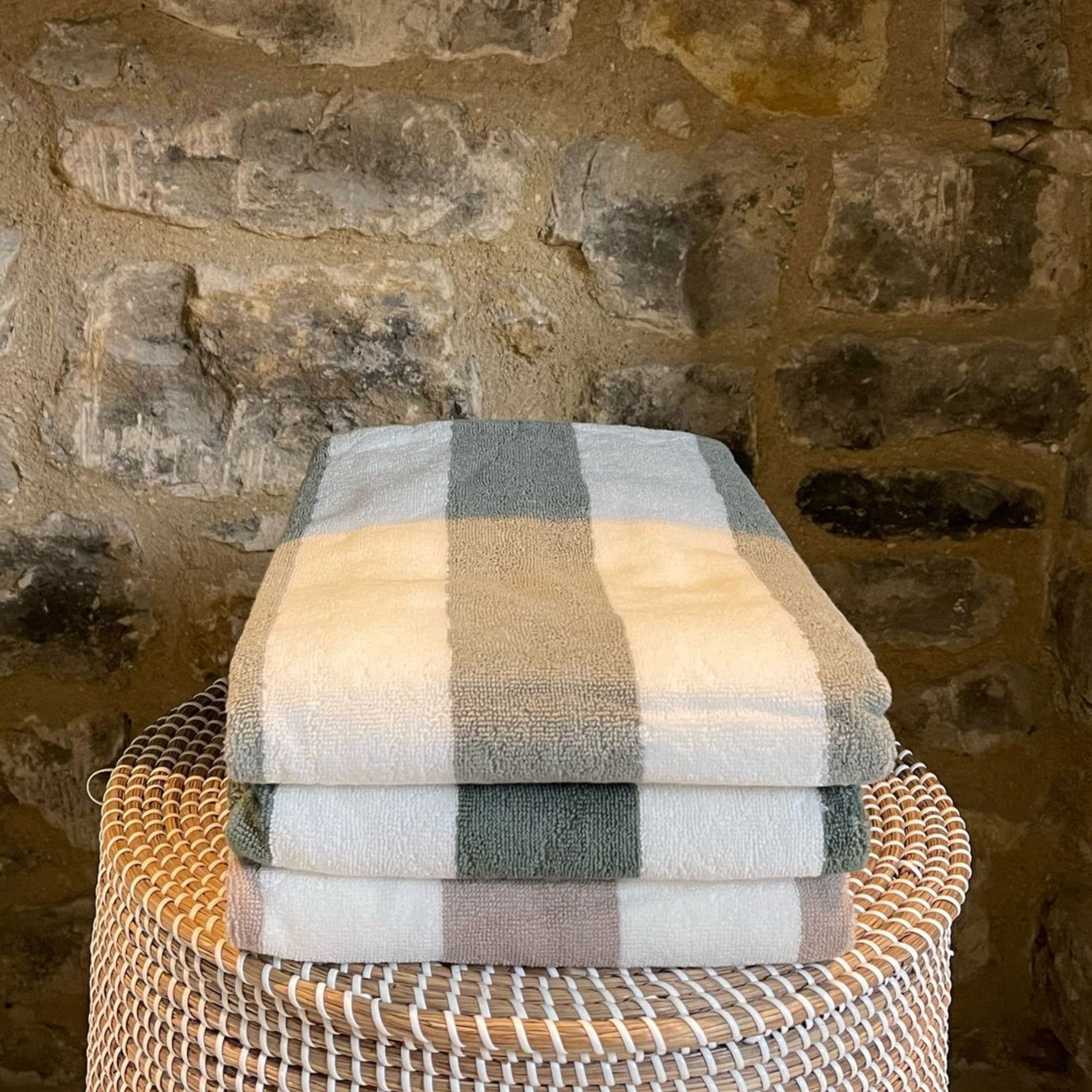 H&M Stripe Towel