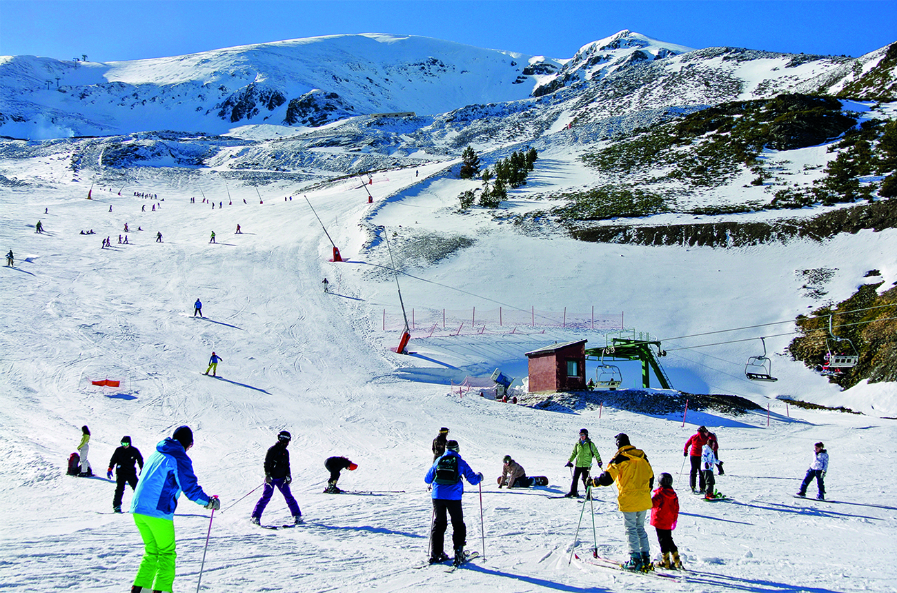Ski slopes in Valdezcaray