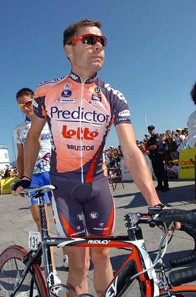 Cadel Evans (Predictor-Lotto) wants to go one step higher than in the Tour, where he got second.