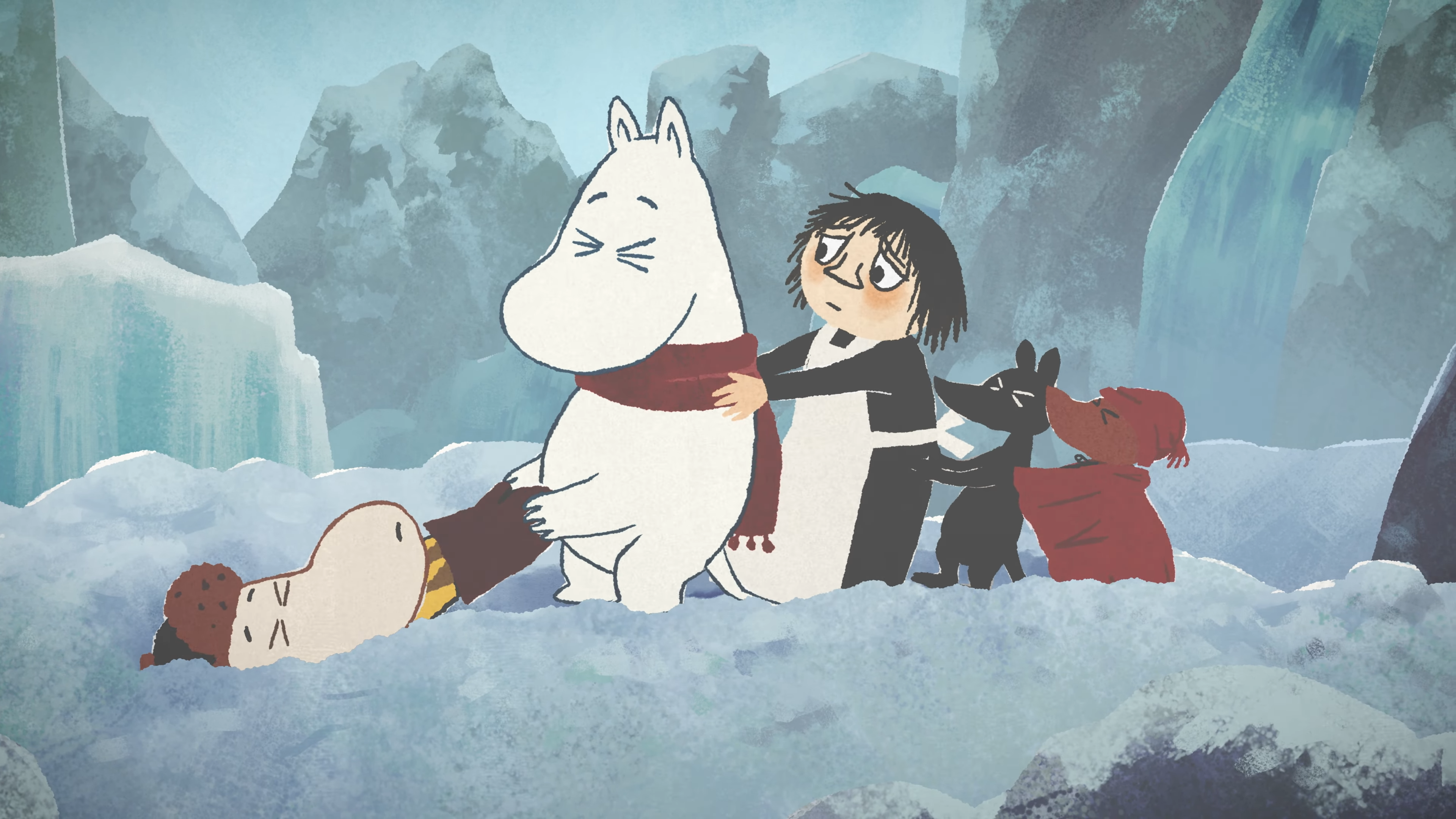 Moomintroll: Winter's Warmth, a cozy game based on the books by Tove Jansson