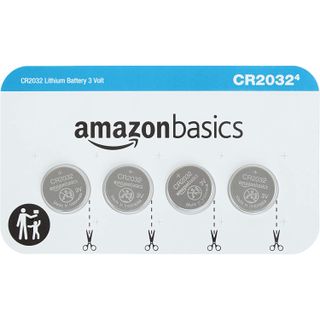 Amazon Basics CR2032 batteries 4-pack