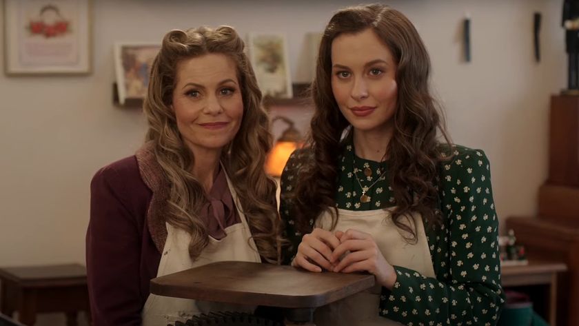 Candace Cameron Bure and Natasha Bure star in Timeless Tidings of Joy.