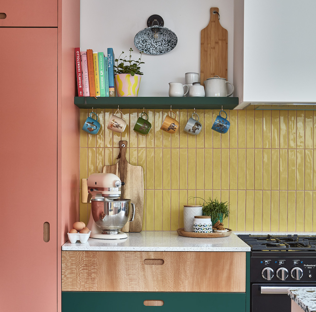 kitchen ideas with vertical wall tiles
