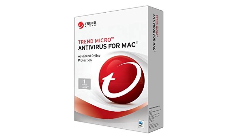 Trend Micro Antivirus for Mac against a white background