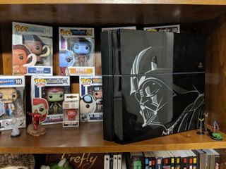 Disney Infinity PS4 shelf