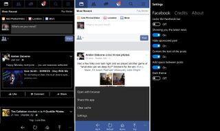 SlimSocial makes Facebook less terrible, plus Dark Theme (1st image)
